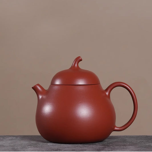 Classic Red Zisha Kettle with Gift Box Package - Aesthetic and Functional Tea Ware
