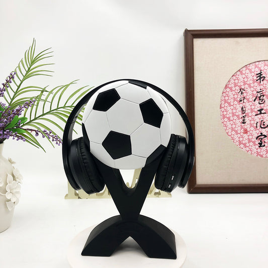 Stylish Soccer - Inspired Resin Headphone Holder - Aesthetic and Functional